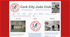 Desktop Screenshot of corkcityjudo.com